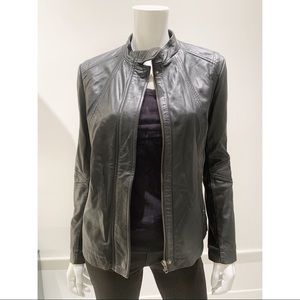 MNG Mango Genuine Leather Jacket size Medium
